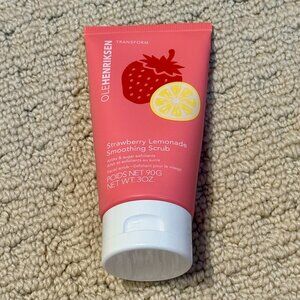 New Ole Henriksen Transform Strawberry Lemonade Smoothing Scrub 3oz